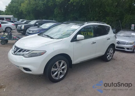 2012 Nissan Murano Le from USA, damaged, VIN JN8AZ1MW0CW222817